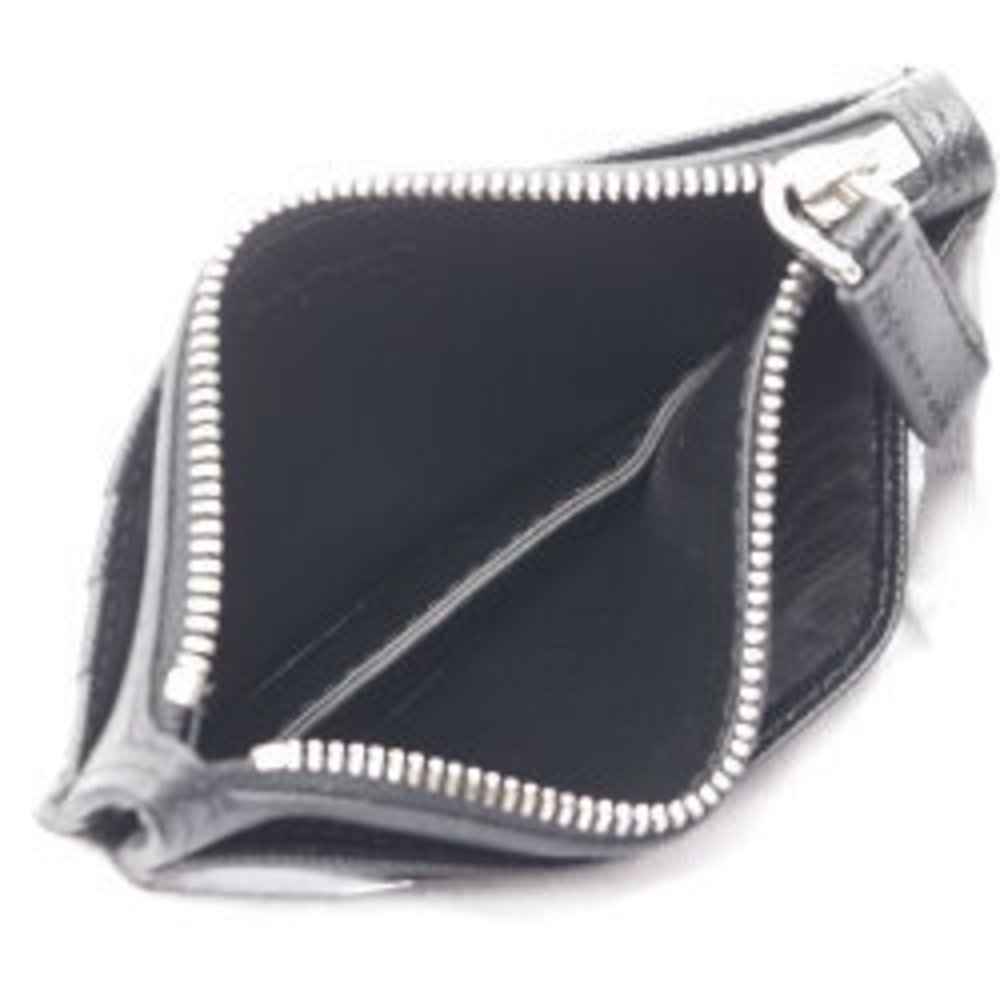 Prada SAFFIANO TRIANGOLO Wallet Leather Black - Picture 3 of 4